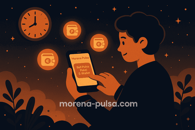 Promo Pulsa Pakai E-Wallet Hanya Sampai Malam Ini!